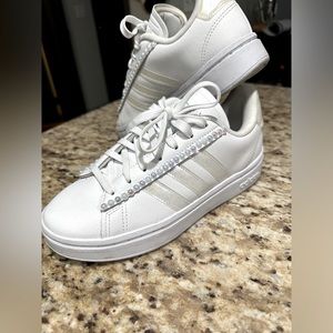 Custom Bridal Adidas Grand Court Alpha Sneaker